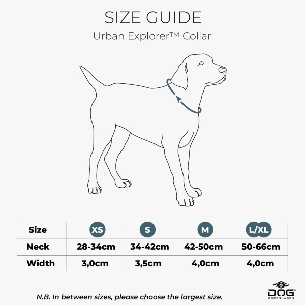 Dog Copenhagen Halsband V3 Explorer - Desert Dune